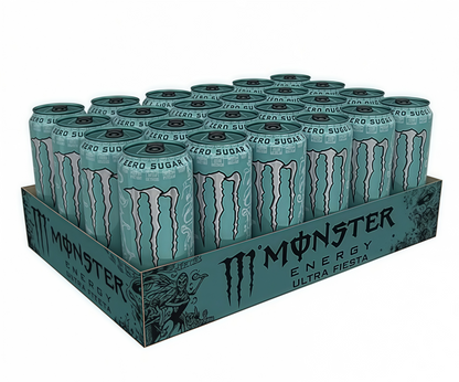 Maximize Focus, Zero Sugar! Monster Zero Ultra - 15 Cans of Low-Calorie Energy with B-Vitamins.