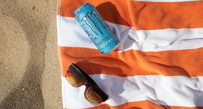 Maximize Focus, Zero Sugar! Monster Zero Ultra - 15 Cans of Low-Calorie Energy with B-Vitamins.